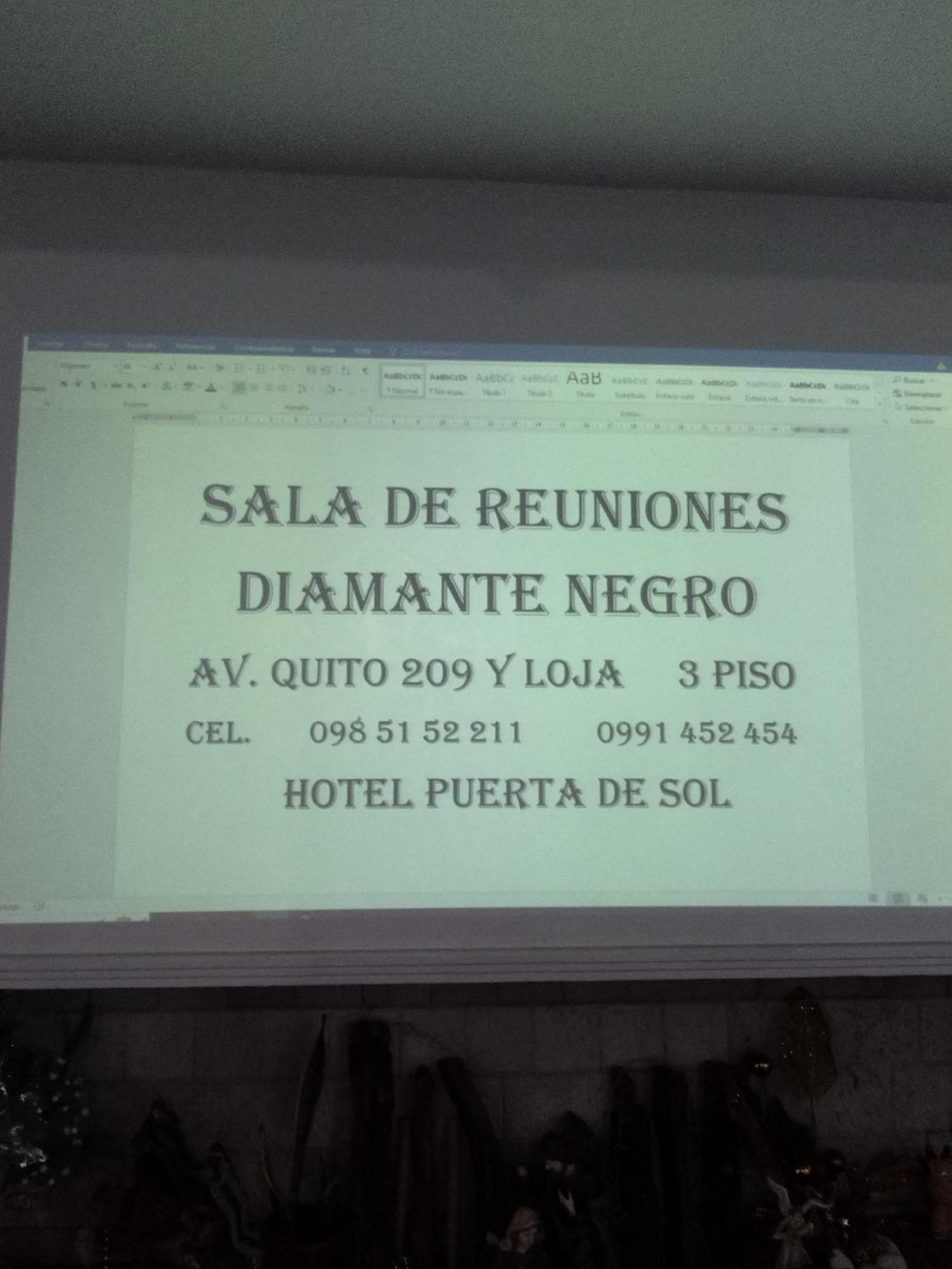 Hotel Puerta Del Sol 산토 도밍고 데 로스 콜로라도스 외부 사진